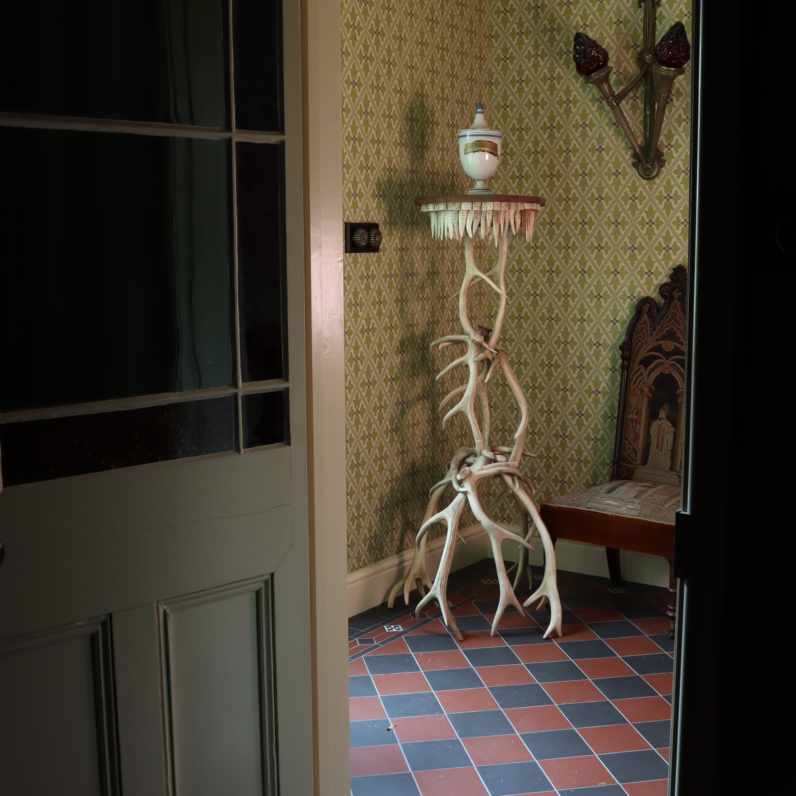Antler torchiere